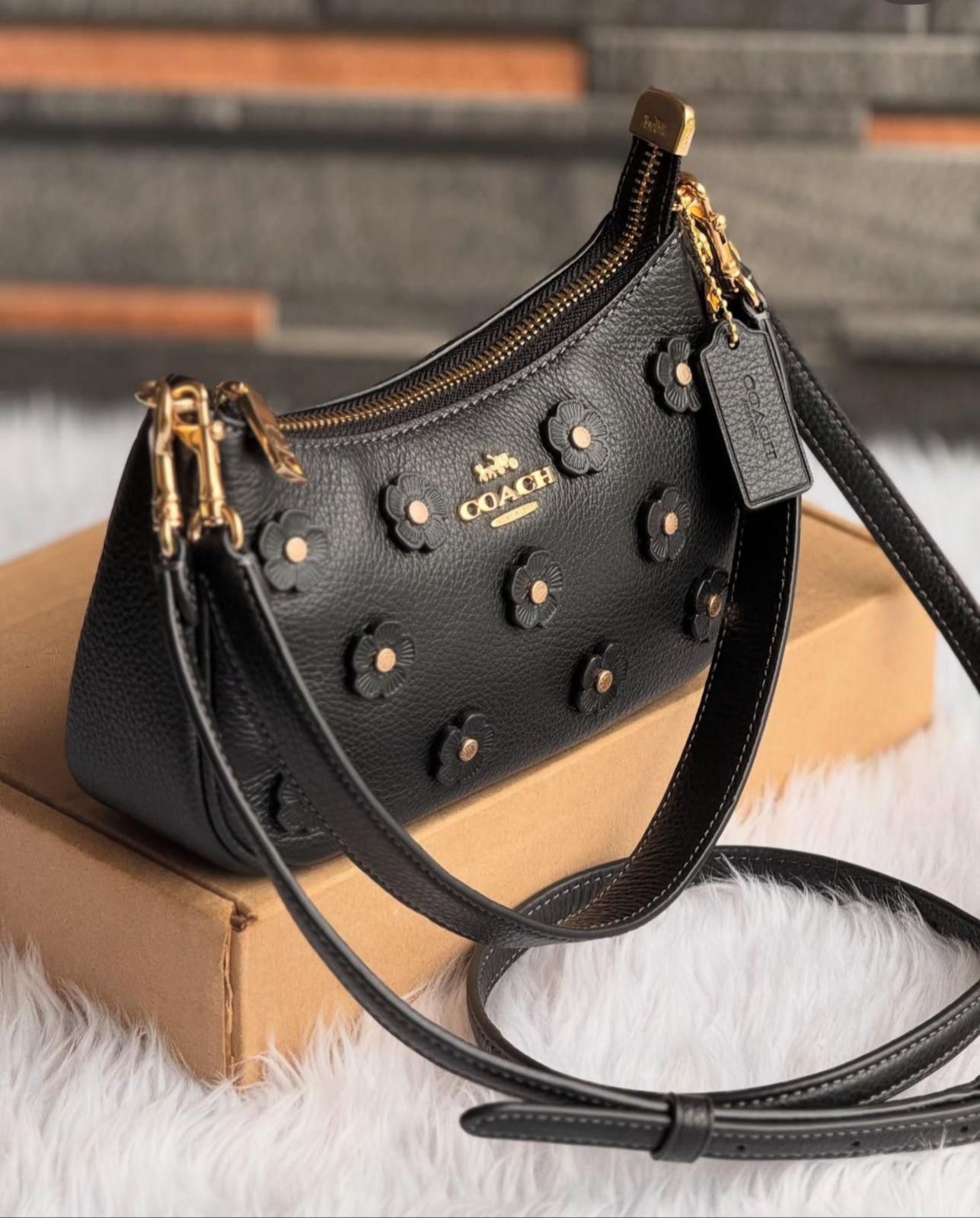 Coach Teri Shoulder Bag with Rivets