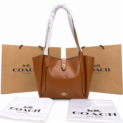Coach Willow Turnlock Tote Bag