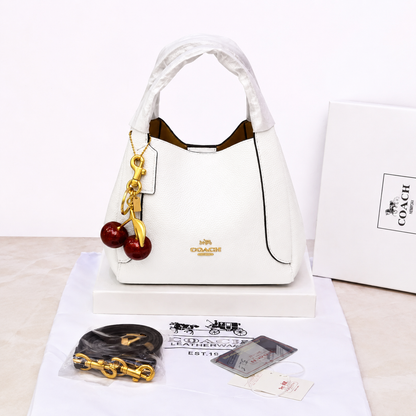 Coach Cherry Charm Mini Hobo Bag