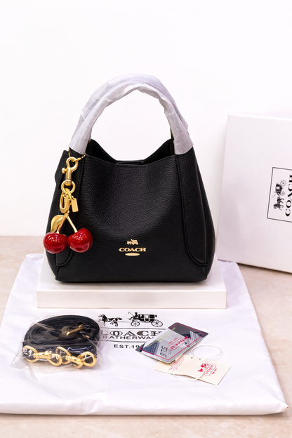Coach Cherry Charm Mini Hobo Bag