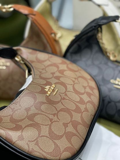 Coach Jonie Mini Bag in Signature Canvas