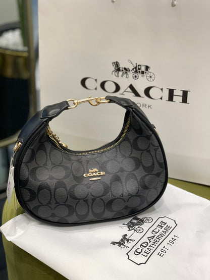 Coach Jonie Mini Bag in Signature Canvas