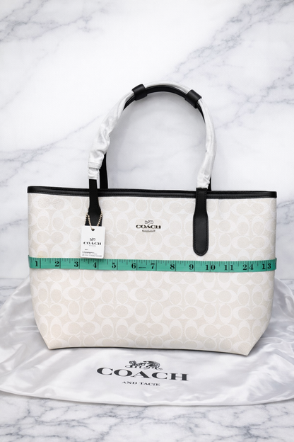 Coach Style Signature Monogram Tote Bag