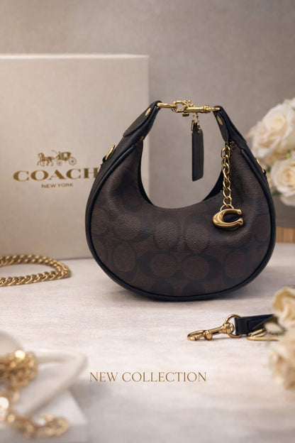 Coach Jonie Mini Bag in Signature Canvas