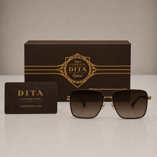DITA Mach-One Oversized Square Sunglasses
