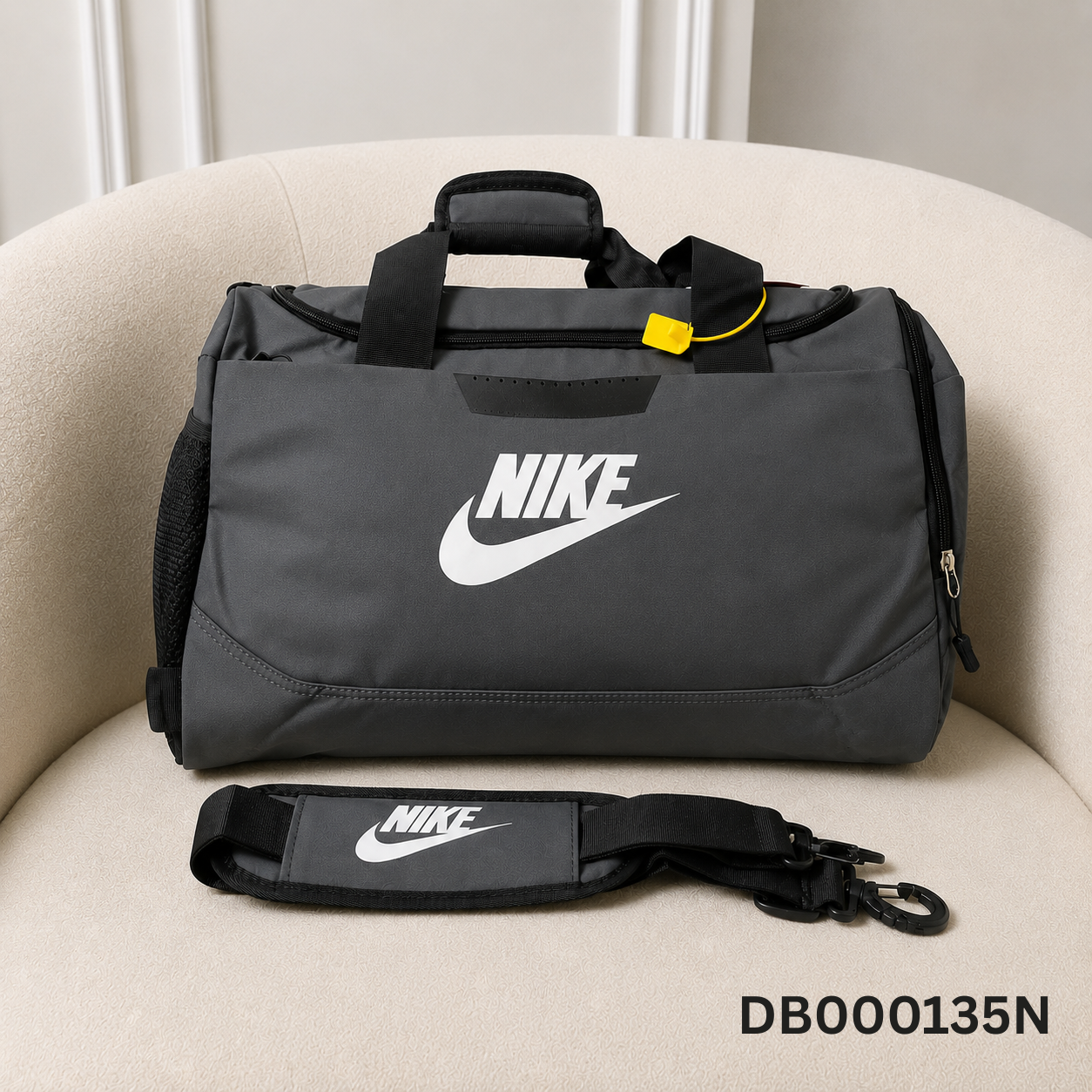 Nike Training Duffel Bag – Charcoal Grey Edition