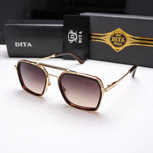 DITA-Inspired Premium Square Frame Sunglasses