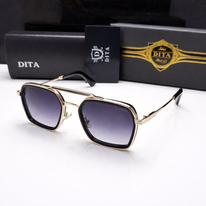 DITA-Inspired Premium Square Frame Sunglasses