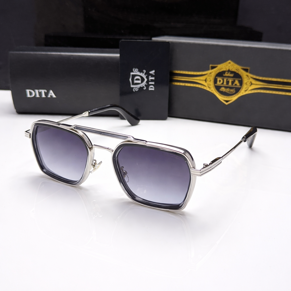 DITA-Inspired Premium Square Frame Sunglasses