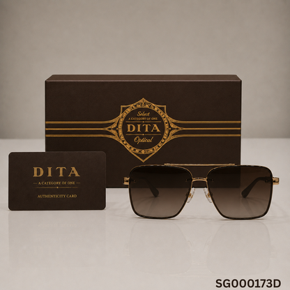 DITA Mach-One Oversized Square Sunglasses
