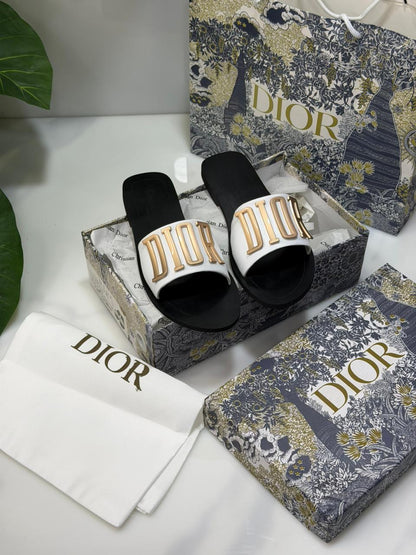 Dior Bold Logo Slide Sandals