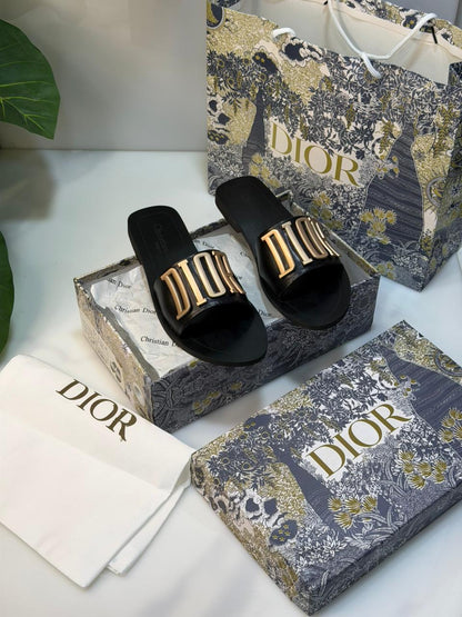 Dior Bold Logo Slide Sandals