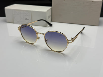 Dior Étoile Round Gradient Sunglasses