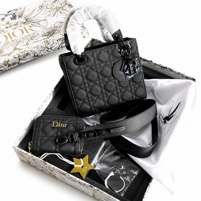 Dior Lady Dior Medium Tote Bag
