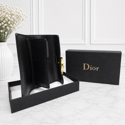 Dior Oblique 30 Montaigne Flap Long Wallet