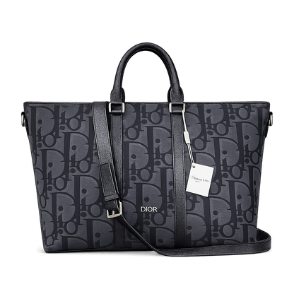 Dior Oblique Canvas Tote Bag