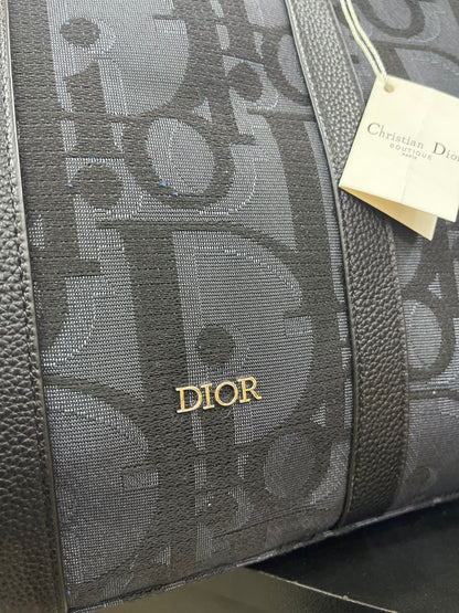 Dior Oblique Canvas Tote Bag