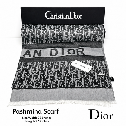 Dior Oblique Monogram Pashmina Shawl