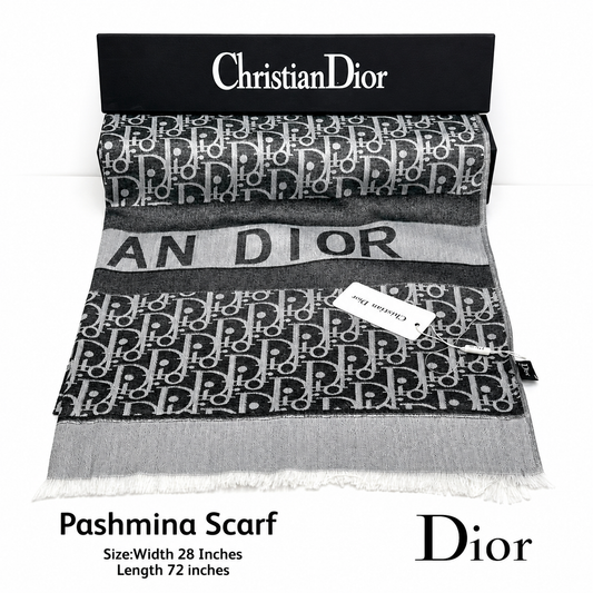 Dior Oblique Monogram Pashmina Stoles