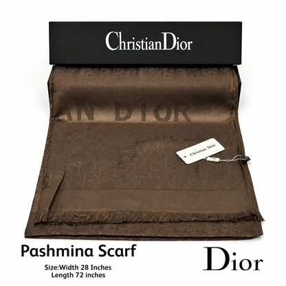 Dior Oblique Monogram Pashmina Shawl