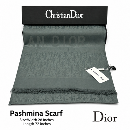 Dior Oblique Monogram Pashmina Shawl