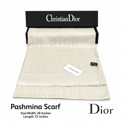 Dior Oblique Pashmina Shawl
