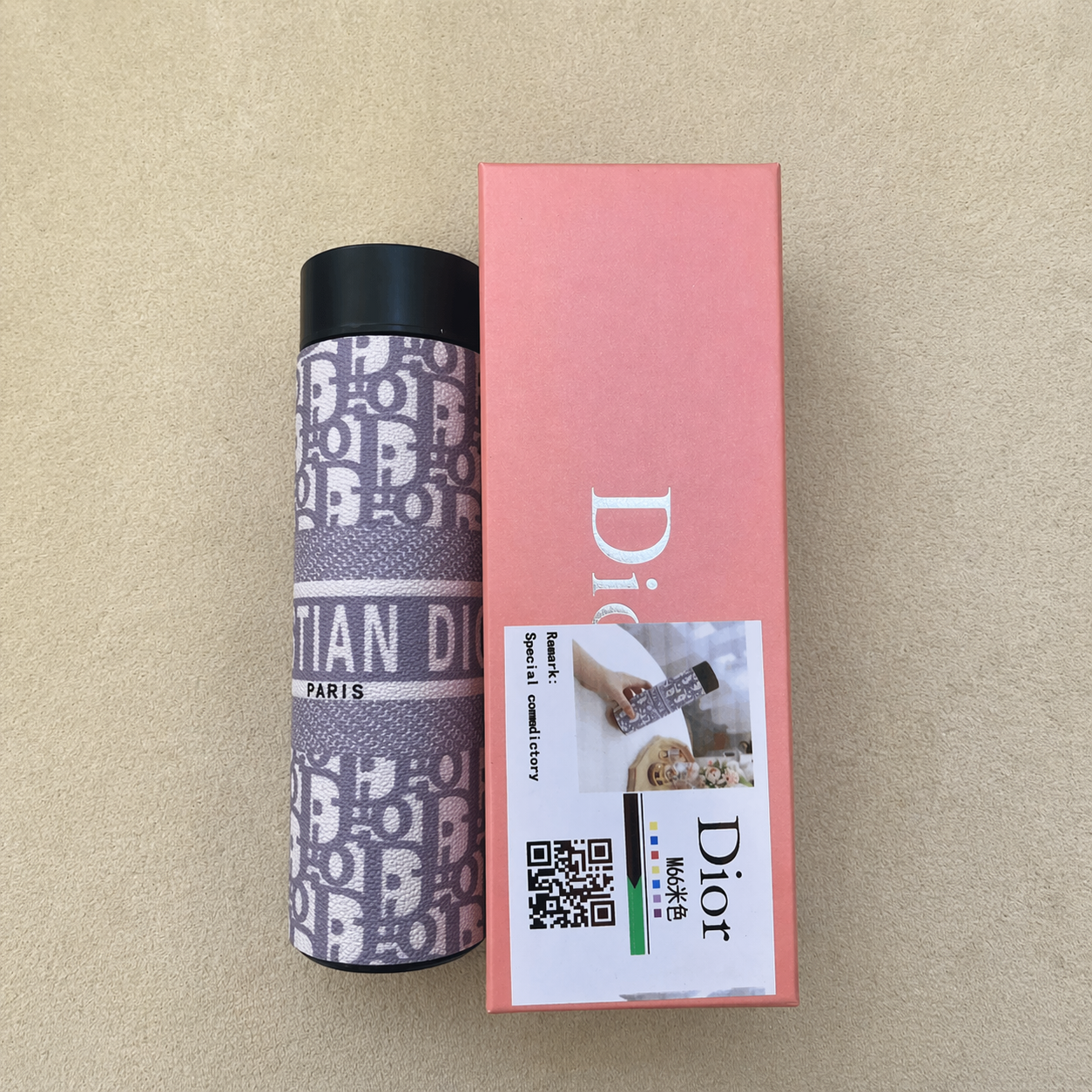 Dior Oblique Thermal Bottle – Grey Monogram (Paris Edition)