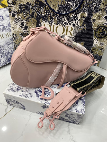Dior Saddle Bag (Grained Leather)