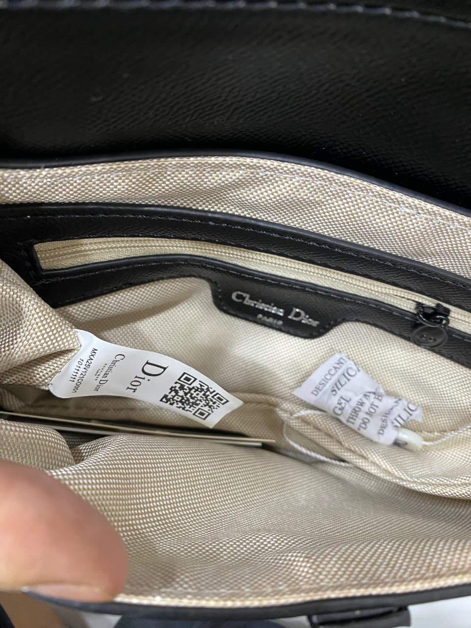 Dior Saddle Bag (Grained Leather)