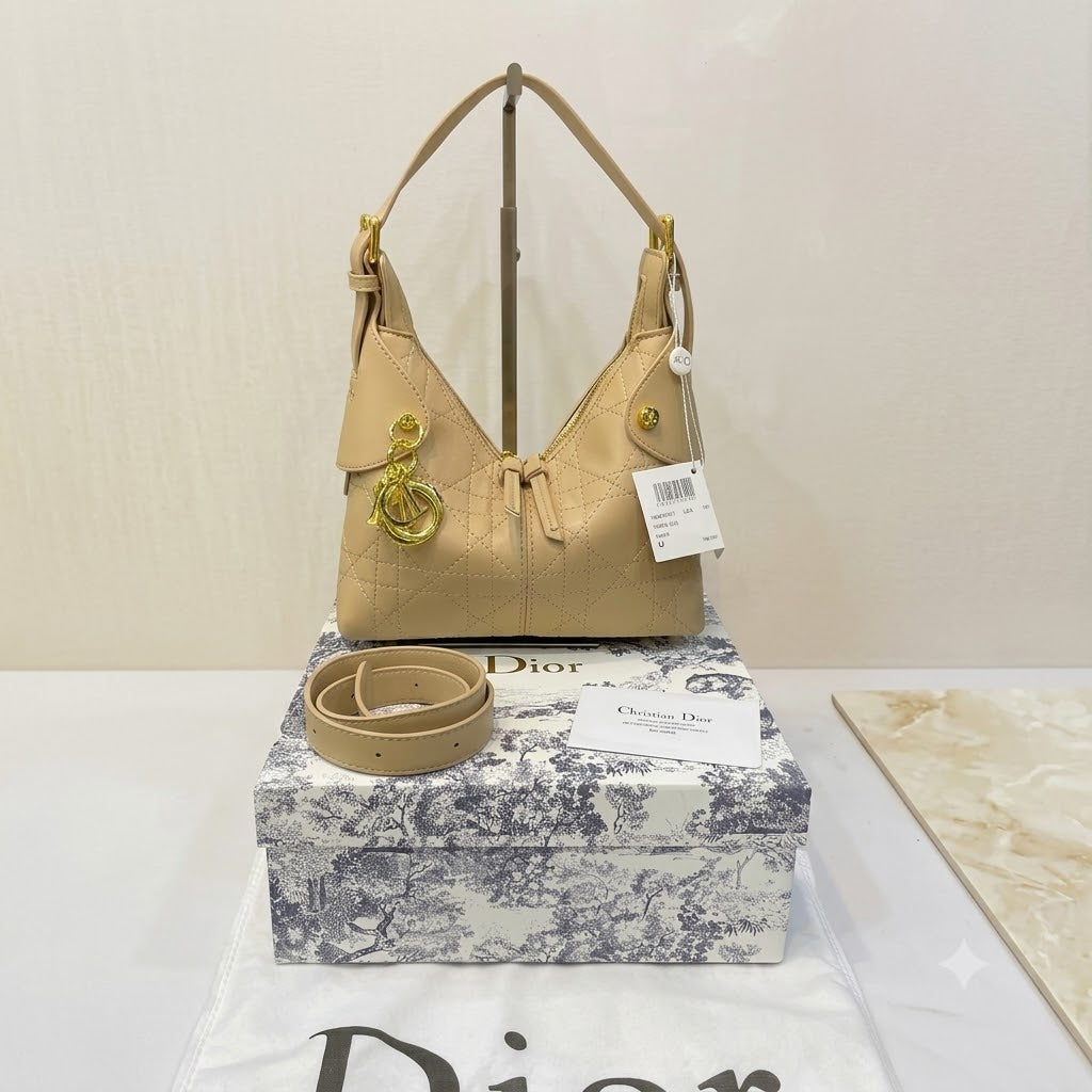 Dior Voyage Quilted Shoulder Bag
