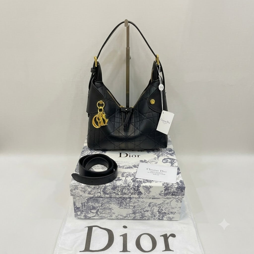 Dior Voyage Quilted Shoulder Bag