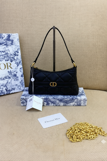 Dior Caro Pouch with Chain