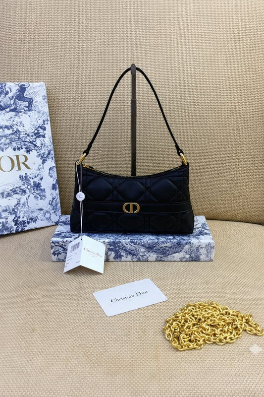 Dior Caro Pouch with Chain