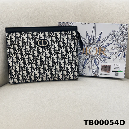 Dior Oblique Zip Clutch