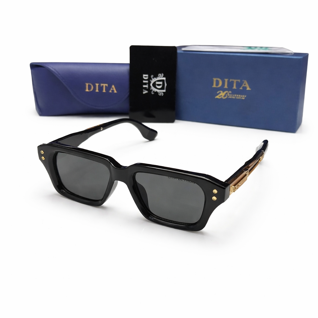 Dita Rectangle Acetate Sunglasses Style
