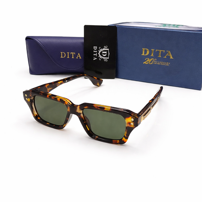 Dita Rectangle Acetate Sunglasses Style