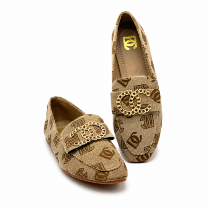 Dolce & Gabbana DG Chain Jacquard Loafers