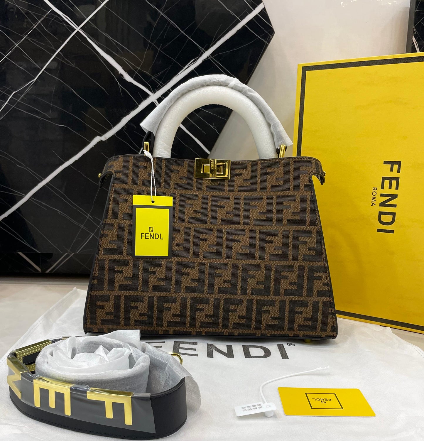 Fendi Peekaboo Iconic Handbag