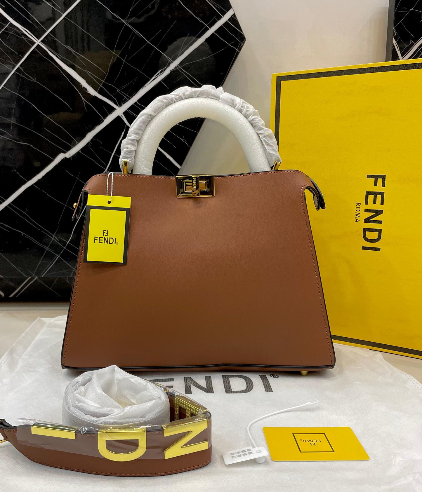 Fendi Peekaboo Iconic Handbag