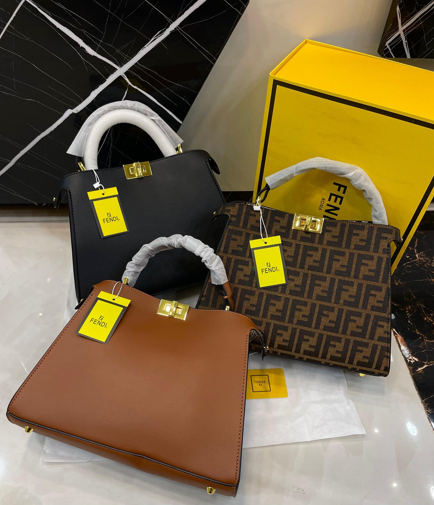 Fendi Peekaboo Iconic Handbag