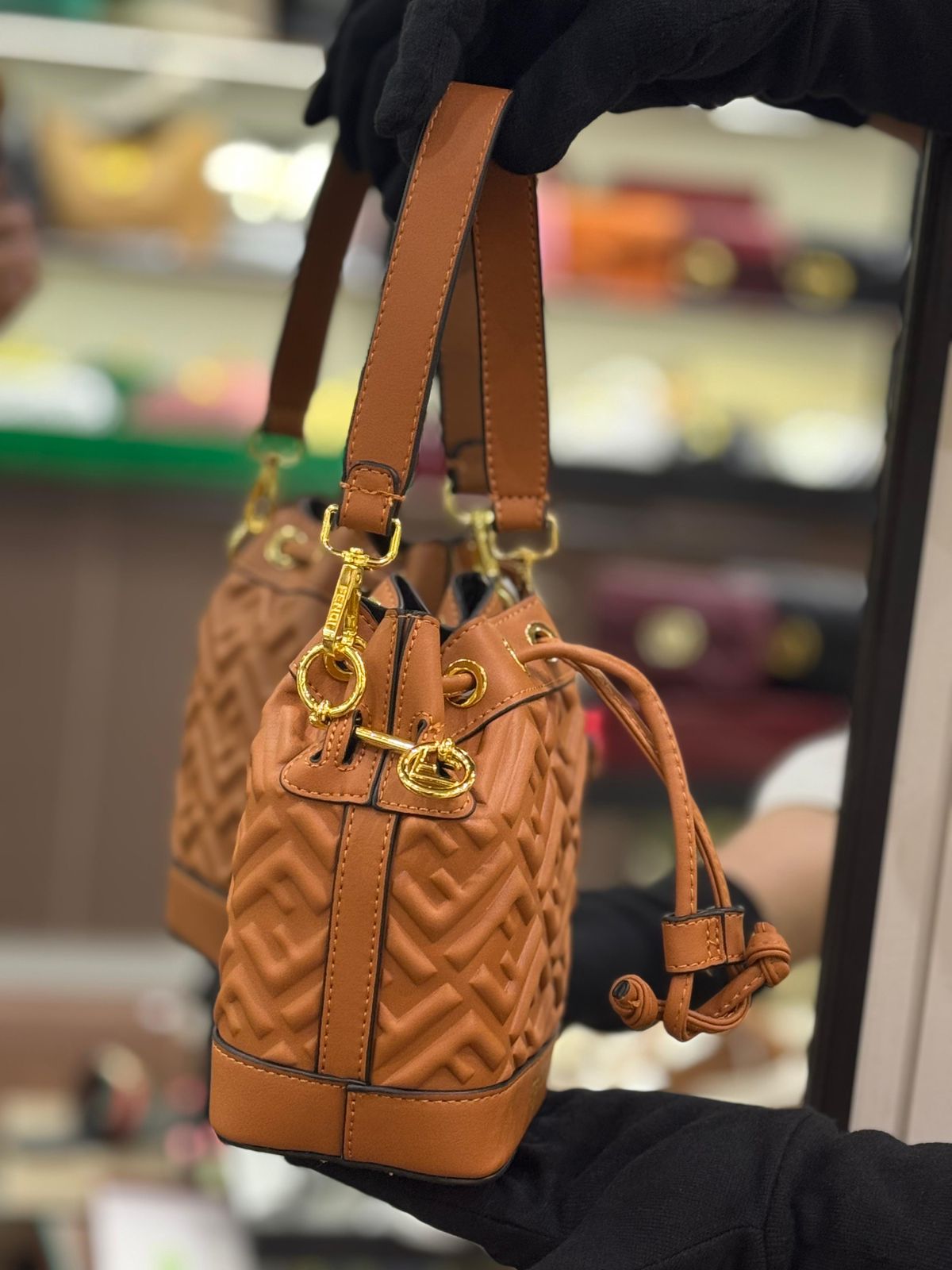 Fendi Mon Tresor Bucket Bag