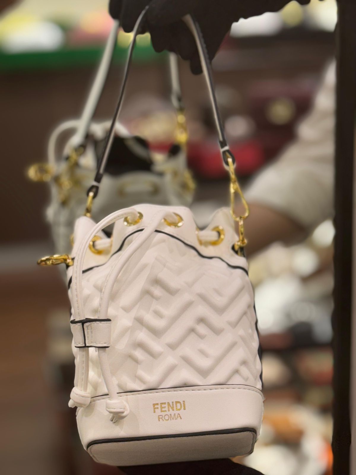 Fendi Mon Tresor Bucket Bag