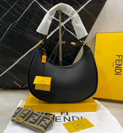Fendi Monogram Hobo Shoulder Bag