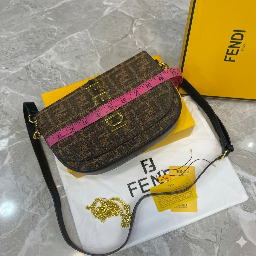 Fendi C'mon Mini Canvas Bag