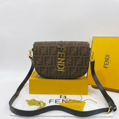 Fendi C'mon Mini Canvas Bag