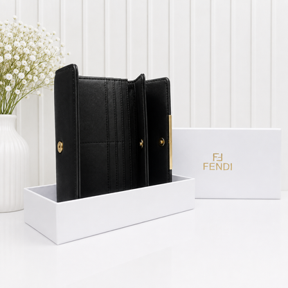 Fendi FF Monogram Continental Long Wallet