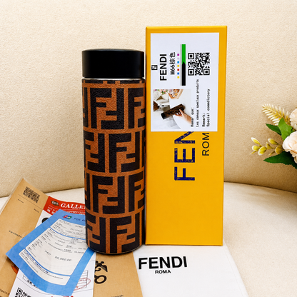 Fendi FF Monogram Insulated Smart Temperature Water Bottle