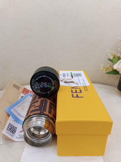 Fendi FF Monogram Insulated Smart Temperature Water Bottle