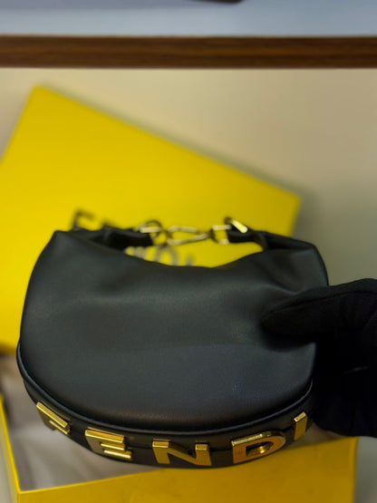 Fendi Fendigraphy Mini Hobo Bag