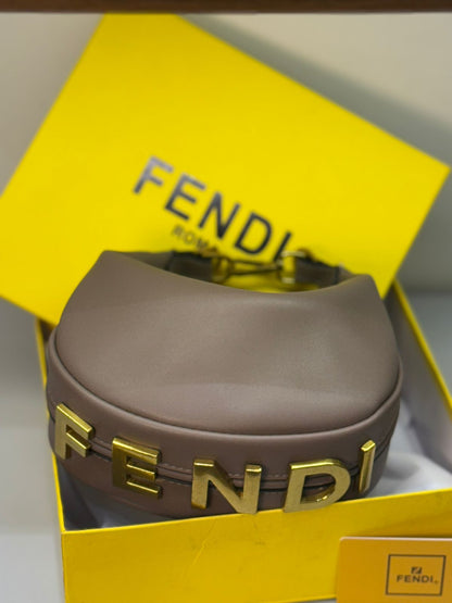 Fendi Fendigraphy Mini Hobo Bag